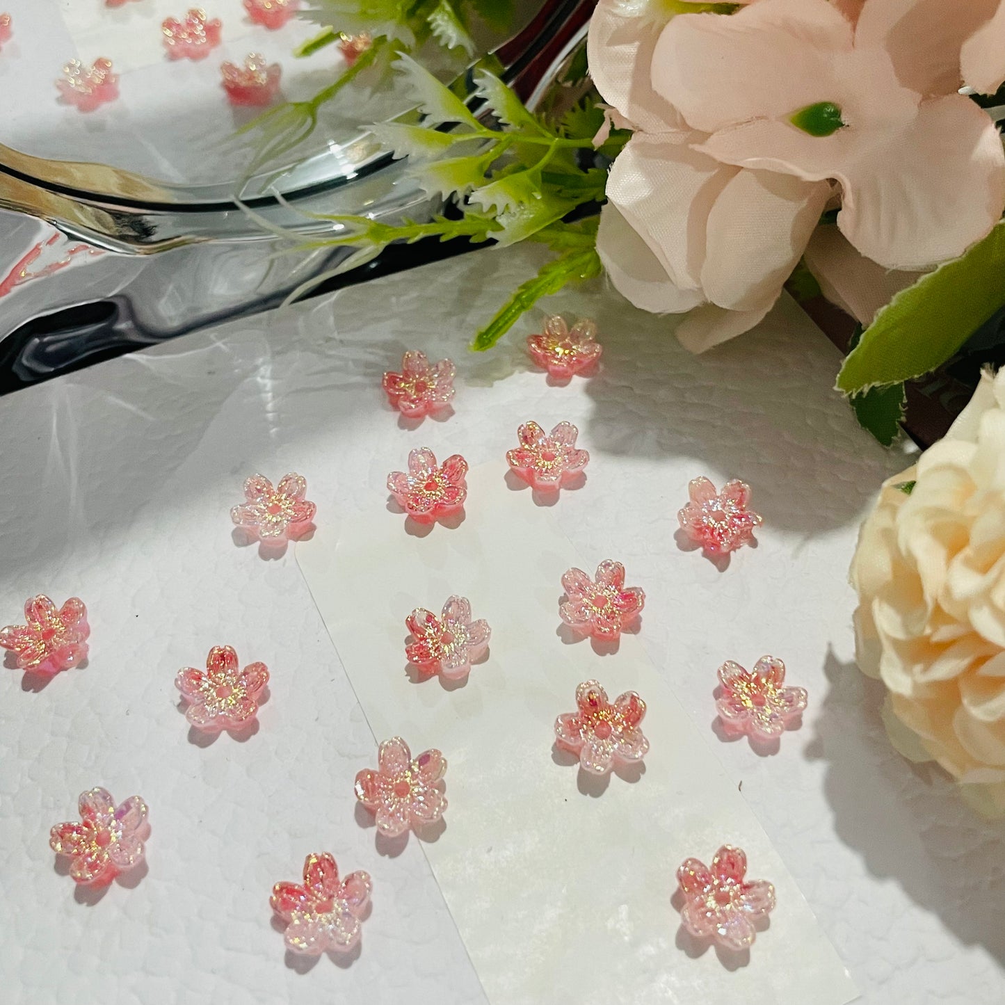 単品·「ソフトシリーズ・穴付き」紫陽花&梅の華